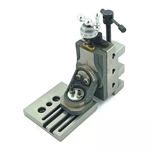 Assorts Fixed Type Mini Vertical Milling Slide ‎Cast Iron Tool Steel 7x14 Steel Vice & Base Mounting Plate 90x50 mm