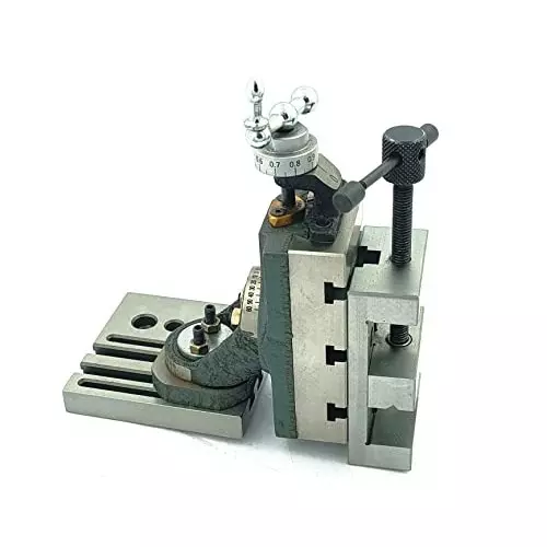 Assorts Fixed Type Mini Vertical Milling Slide ‎Cast Iron Tool Steel 7x14 Steel Vice & Base Mounting Plate 90x50 mm