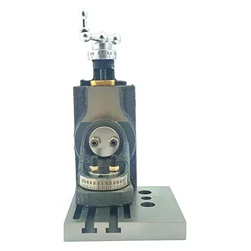 Assorts Fixed Type Mini Vertical Milling Slide ‎Cast Iron Tool Steel 7x14 Steel Vice & Base Mounting Plate 90x50 mm