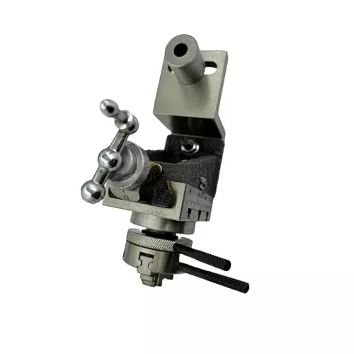 MachEl Mini Fixed Vertical Slide (3-Slot) with Side Scale & 50 mm 3-Jaw Self-Centering Chuck with Back Plate and Z Angle