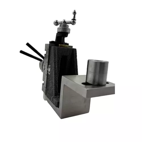 MachEl Mini Fixed Vertical Slide (3-Slot) with Side Scale & 50 mm 3-Jaw Self-Centering Chuck with Back Plate and Z Angle