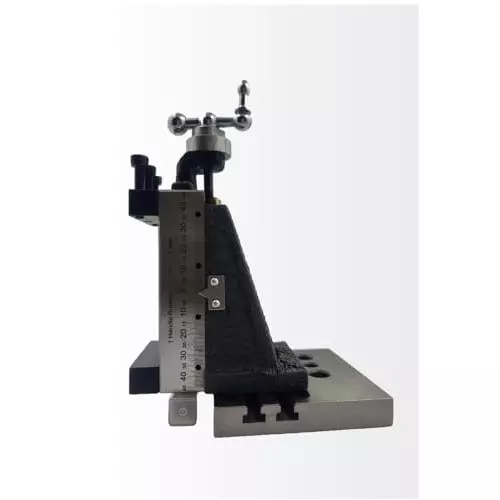 MachEl Mini Fixed Vertical Slide (2-Slot) with Side Scale & Base Plate