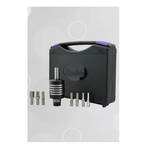 MachEl Straight Shank Live Revolving Center with HSS Square Rotary Broach for Superior Machining Accuracy, Stability, and Versatility