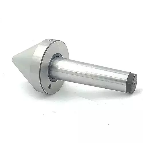 Buyohlic International Bull Nose Pipe Live Revolving Center with MT4 Shank and 0.5 to 3 inch (25 mm to 75 mm) Pipe Holding Capacity for Lathe Machine, HD-8LEO-WYL6