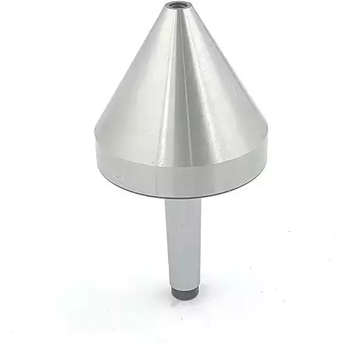 Buyohlic International Bull Nose Pipe Live Revolving Center with MT4 Shank and 0.5 to 3 inch (25 mm to 75 mm) Pipe Holding Capacity for Lathe Machine, HD-8LEO-WYL6