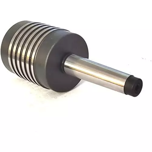 A.D INTERNATIONAL Live Revolving Center with 2MT (Morse Taper 2) Shank M12 x 1 Thread and Bore Ground Runout within 2 Microns, 8T-NNGR-CAPA