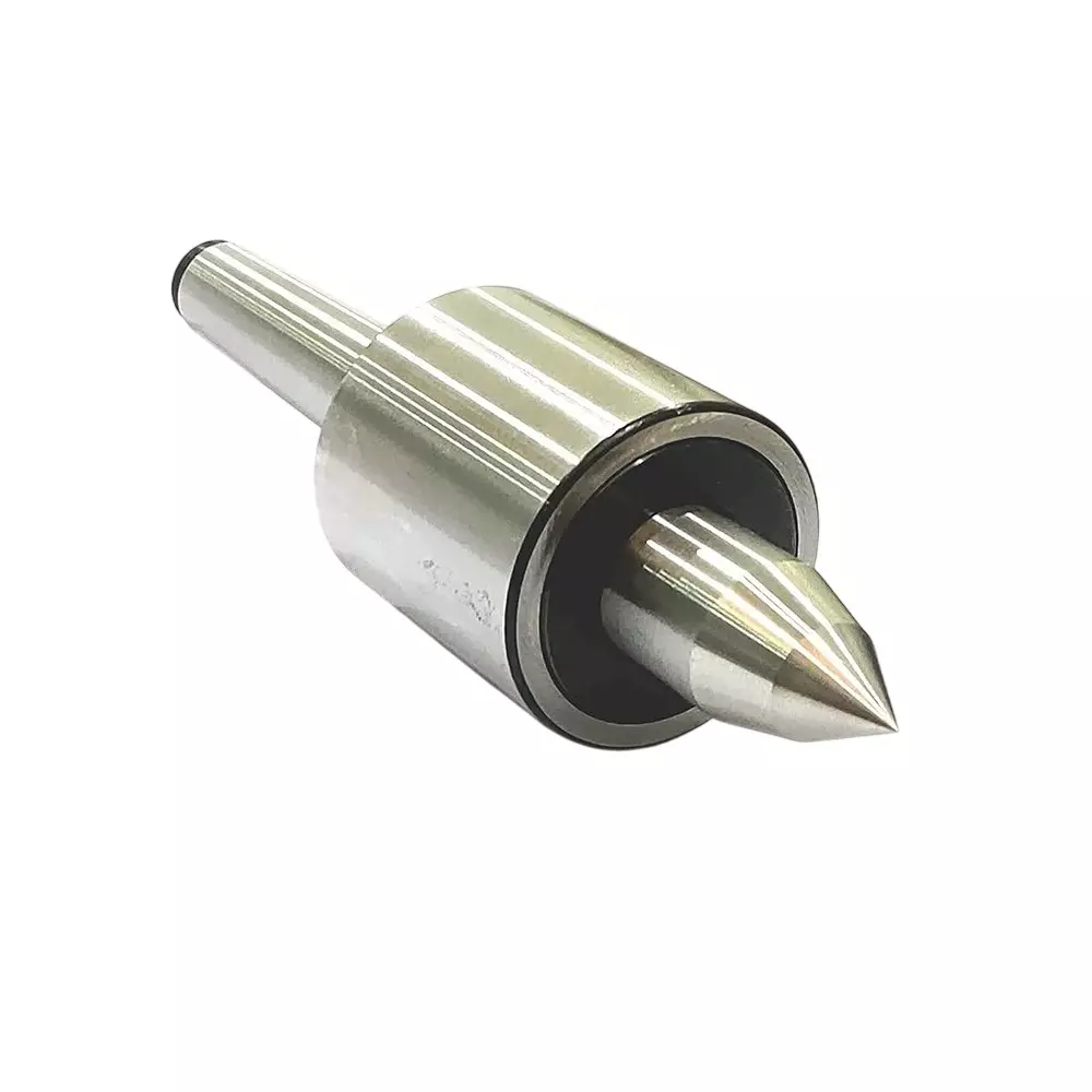 A.D INTERNATIONAL Double Bearing Lathe Pipe Cum Revolving Centre with MT3 Shank for Metalworking Under 5 Microns Runout Accuracy, 7V-RGEH-CIZF