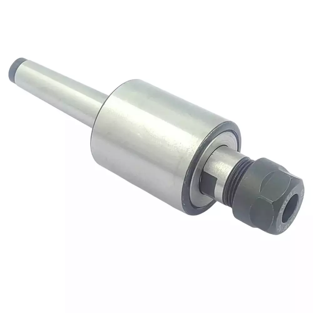 Buyohlic International Revolving Center with ER11 Collet Adaptor, MT2 Shank and 134 mm Overall Length, 08-SIIR-3E7K