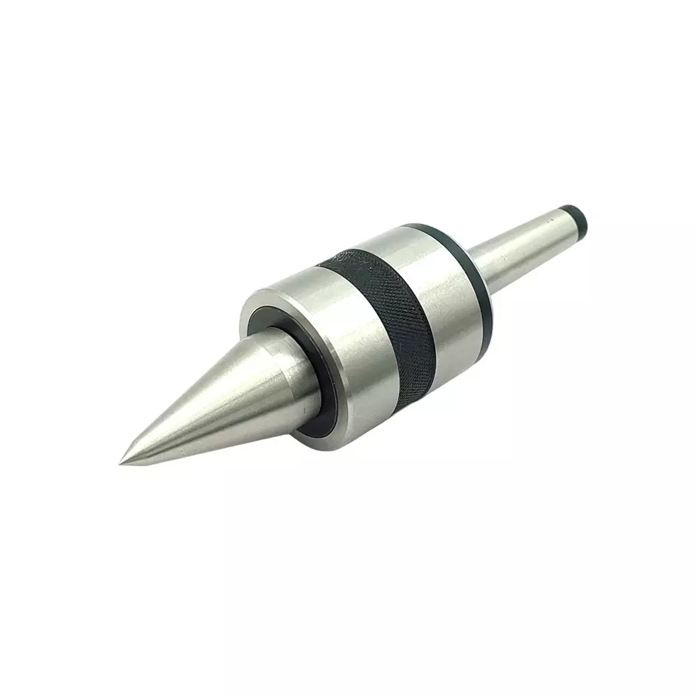 GENERIC Double Bearing Lathe Pipe cum Revolving Center with Under 5 Microns Runout Accuracy for Metal Working