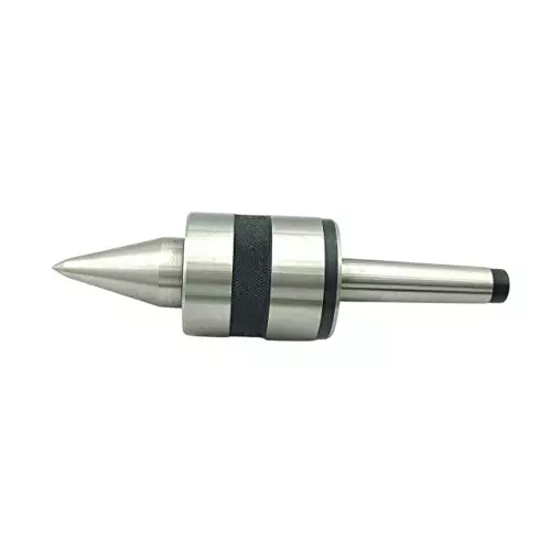 GENERIC Double Bearing Lathe Pipe cum Revolving Center with 2MT Shank and Under 5 Microns Runout Accuracy for Metal Working, XD-HZIH-8BNT
