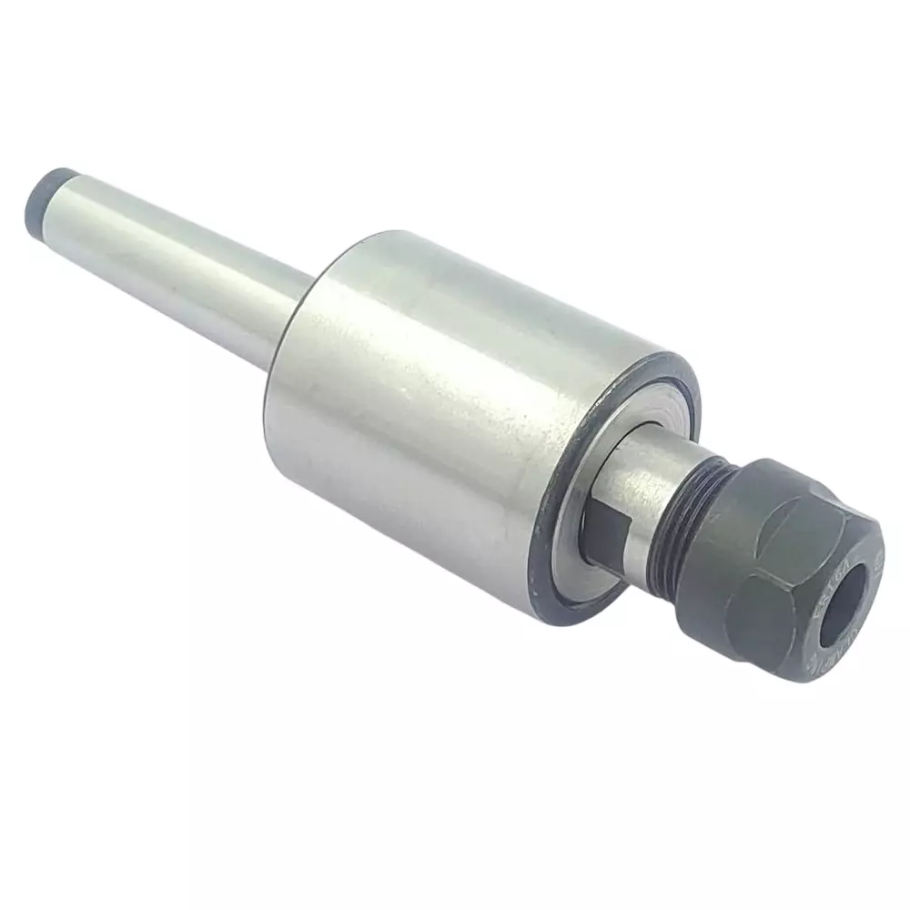 A.D INTERNATIONAL Revolving Center with ER11 Collet Adaptor, MT2 Shank and 134 mm Overall Length, 08-SIIR-3E7K