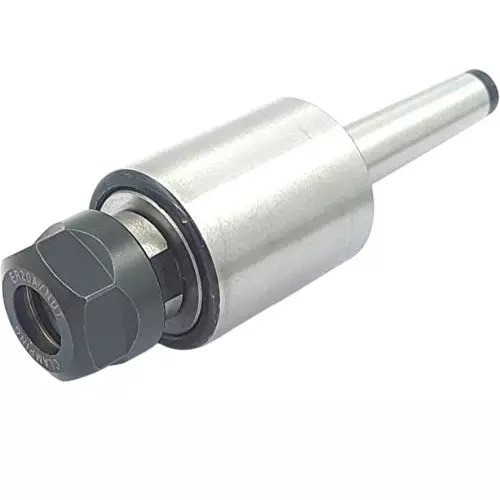 A.D INTERNATIONAL Revolving Center with ER11 Collet Adaptor, MT2 Shank and 134 mm Overall Length, 08-SIIR-3E7K