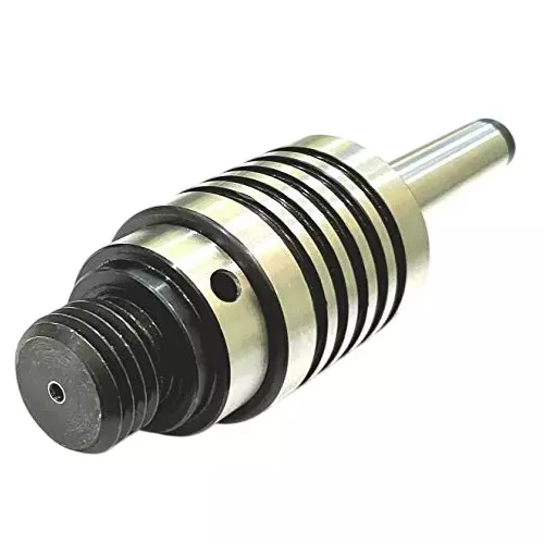 A.D INTERNATIONAL Triple Bearing Live Revolving Centre Tool Steel Body 157.5 mm OAL and 2MT Shank, YB-HDRZ-XNC5