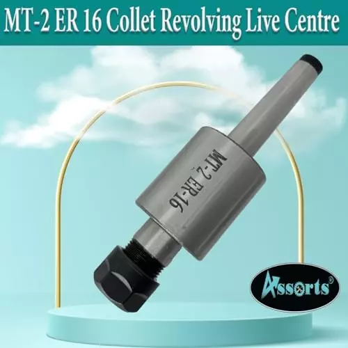 Assorts Precision ER Collet Revolving Live Center Set Tool Steel ER16 Collet Adaptor 2MT