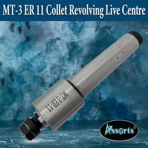 Assorts Precision ER Collet Revolving Live Center Set Tool Steel ER11 Collet Adaptor 3MT