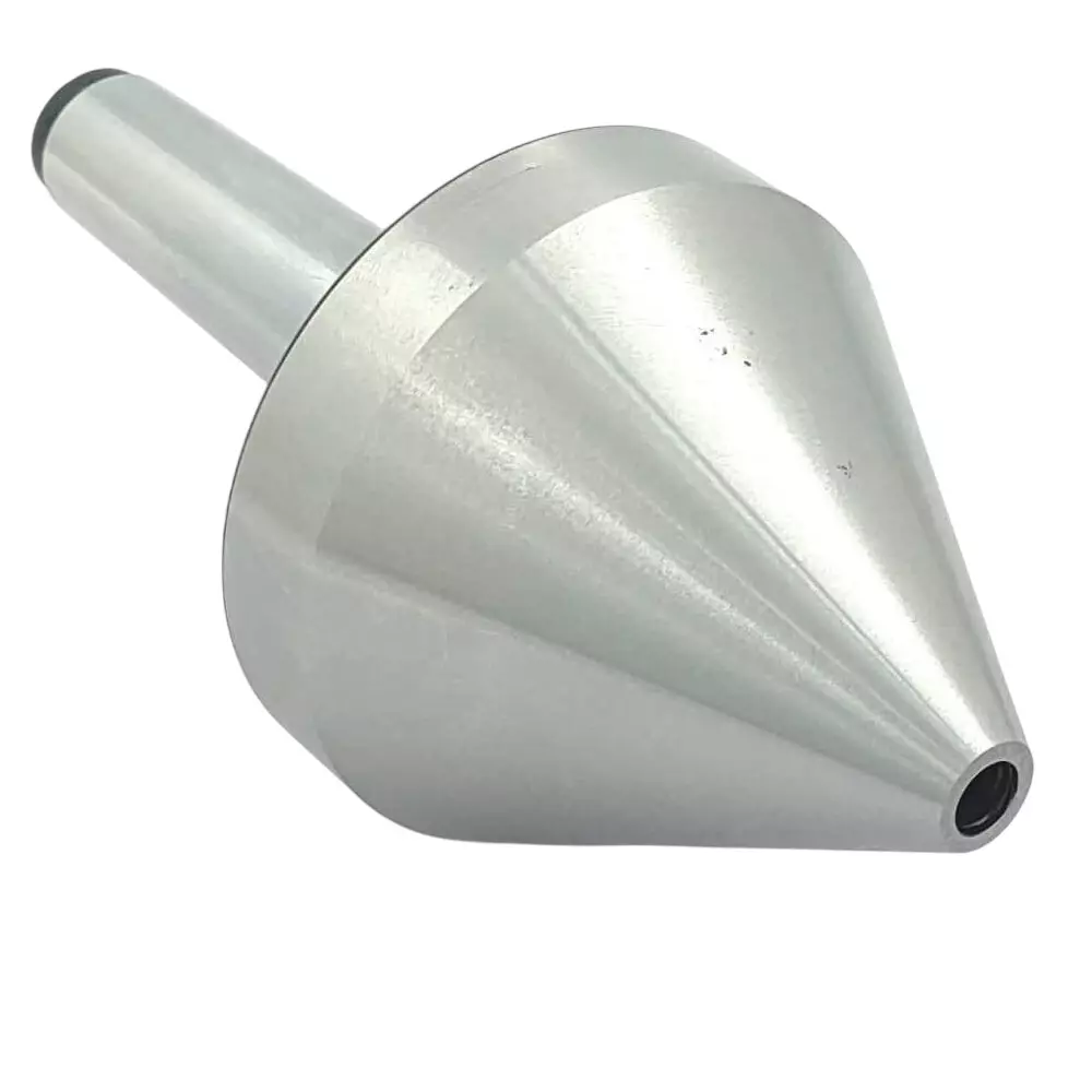 MachEl MT3 Bull Nose Pipe Live Revolving Center 0.5-3 inch (12.5-75 mm) Capacity, Double Bearing, Hardened & Ground