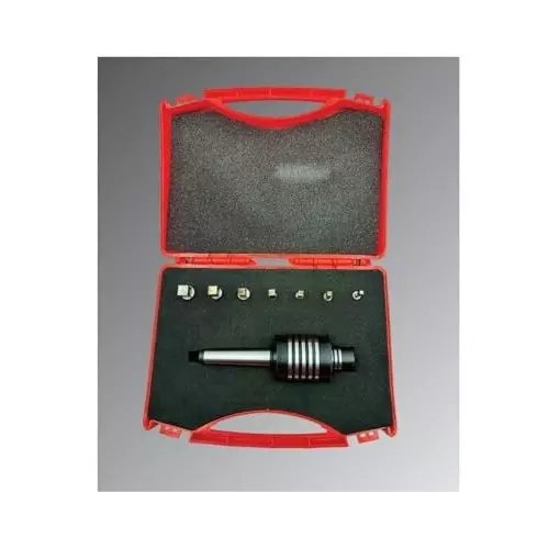 Assorts High-Precision Live Revolving Center High Speed Steel MT-2 Shank 44 mm Dia with 7-Piece Square Wrench Set