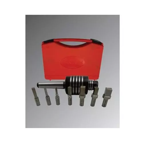 Assorts High-Precision Live Revolving Center High Speed Steel MT-2 Shank 44 mm Dia with 7-Piece Square Wrench Set