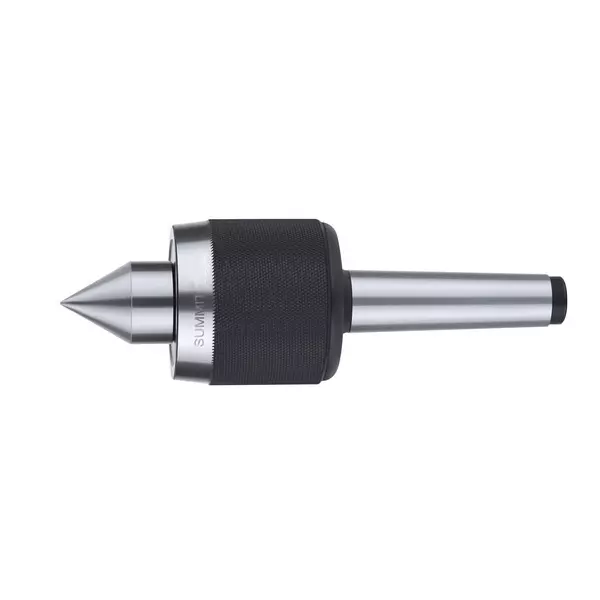 SUMMIT Revolving Center Carbide Tipped Type MT5 Taper Chrome Finish