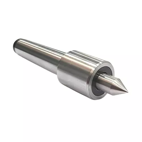 A.D INTERNATIONAL Small Slim Body Revolving Live Centre with MT3 Shank, 1500-1800 RPM Under 10 Microns Runout Accuracy for Conventional Lathe Machines, 1I-UFWV-MJR6