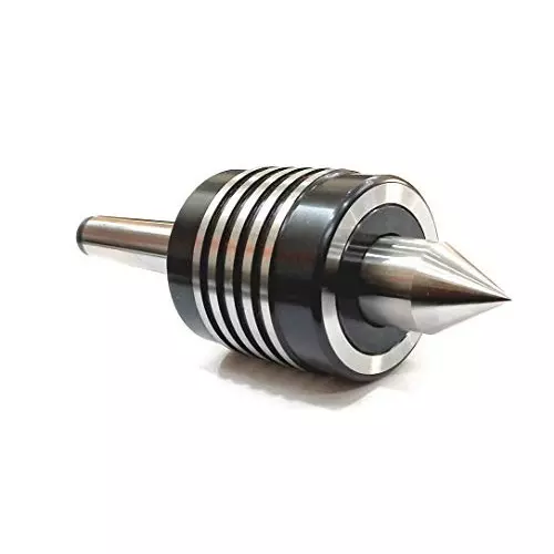Assorts Precision Double Bearing Live Revolving Center Alloy Steel 2MT & 3MT (Pack of 2)