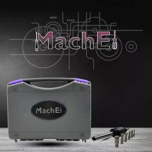 MachEl MT2 Live Revolving Center with HSS Hex Rotary Broach