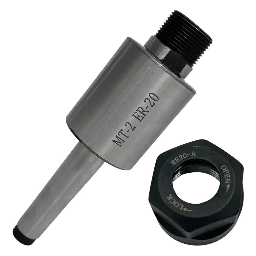 Assorts Precision ER Collet Revolving Live Center Set Tool Steel ER20 Collet Adaptor 2MT