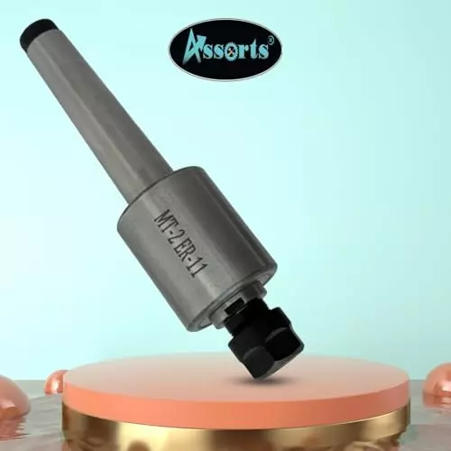 Assorts Precision ER Collet Revolving Live Center Set Tool Steel ER11 Collet Adaptor 2MT