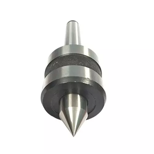 Assorts Triple Bearing Live Revolving Center Tool Steel 2MT Shank 6.35 mm Dia 2000 RPM