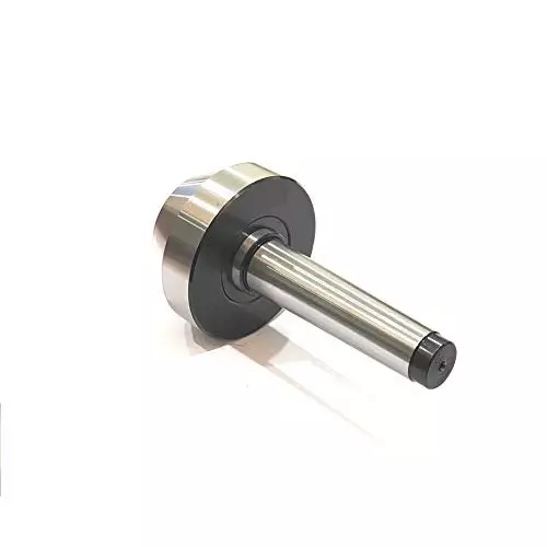 A.D INTERNATIONAL Bull Nose Pipe Live Revolving Center with MT2 Shank and 0.5 to 3 inch (25 mm to 75 mm) Pipe Holding Capacity for Lathe Machines, 6L-SQLQ-421Q