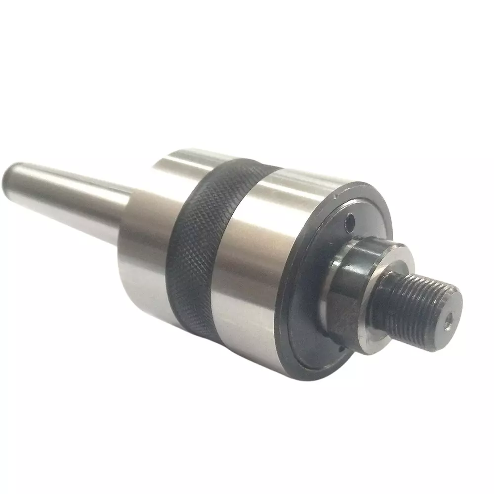 MachEl MT3 Double Bearing Live Revolving Center, M14 x 1, for Lathe Machines