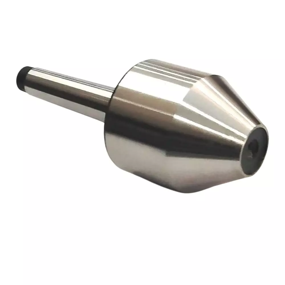 Assorts Double Bearing Pipe Center Tool Steel 25-50 mm Capacity 2MT Morse Taper