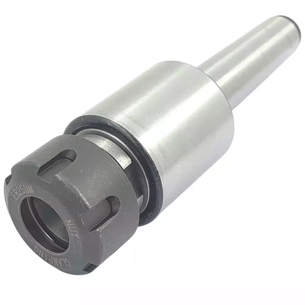 Buyohlic International ER Collet Revolving Live Center with ER16 Collet Head, MT2 Shank and 145 mm OAL for Conventional Lathe Machines, X2-1IOQ-VOZA