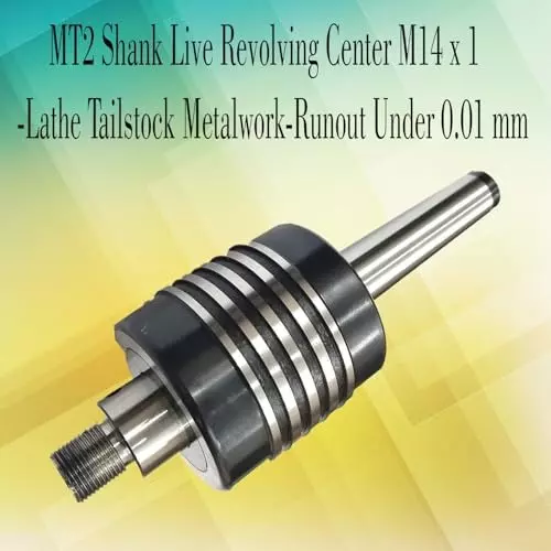 Assorts Double Bearing Live Revolving Center Tool Steel 2MT Shank 50 mm Dia M14x1