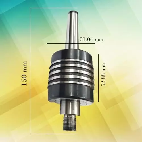 Assorts Double Bearing Live Revolving Center Tool Steel 2MT Shank 50 mm Dia M14x1