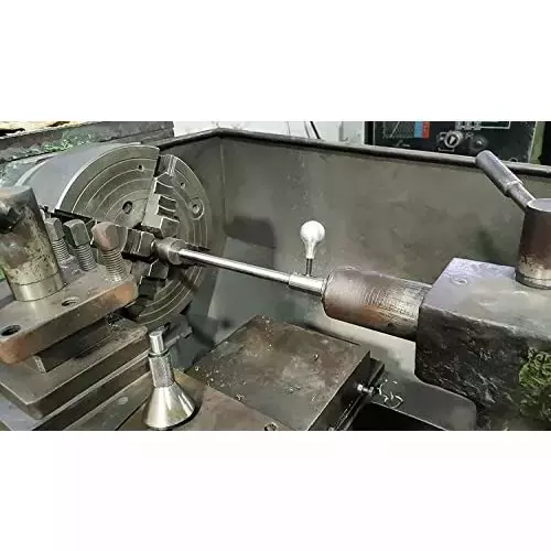 Buyohlic International Centralizer Tool Kit with 2MT Shank Centraliser & Engineer Bell Punch for Locating Work-Piece Center On Independent Lathe Chuck, LW-0GUS-6C5C