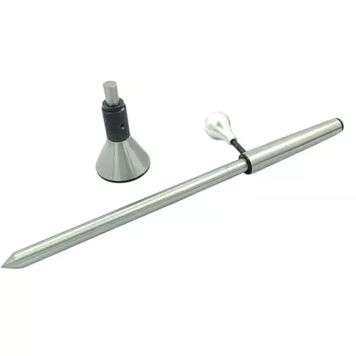 GENERIC Centralizer Tool Kit with 2MT Shank Centraliser & Engineer Bell Punch for Locating Work-Piece Center On Independent Lathe Chuck, LW-0GUS-6C5C