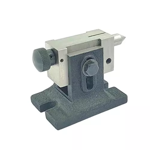 A.D INTERNATIONAL Small Lathe Tailstock for 3 inch (75 mm) and 4 inch (100 mm) Rotary Table, 07-O06D-LRC8