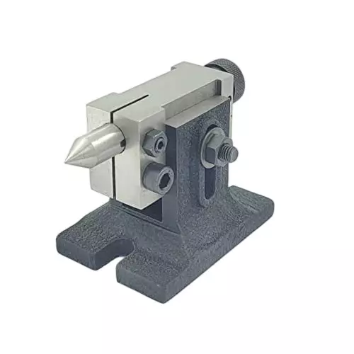 A.D INTERNATIONAL Small Lathe Tailstock for 3 inch (75 mm) and 4 inch (100 mm) Rotary Table, 07-O06D-LRC8