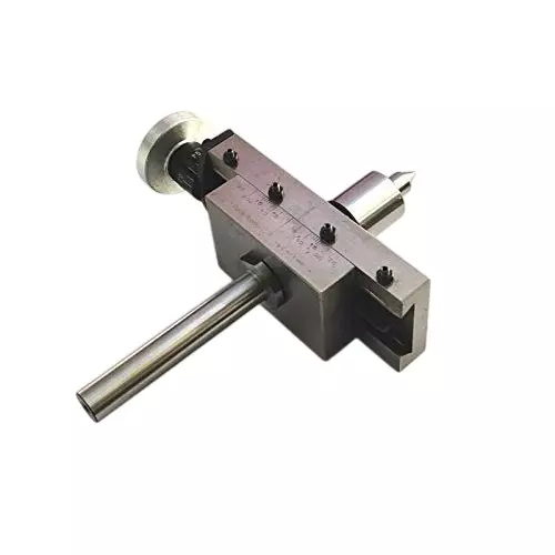 A.D INTERNATIONAL Taper Turning Attachment with 10 mm Precision Dead Straight Shank for off-Setting Lathe's Tailstock Metric, DF-32EO-DBEU