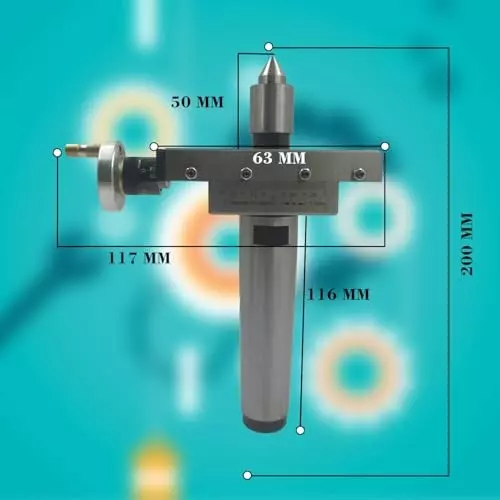 Assorts New Improved Taper Turning Attachment Tool Steel Morse Taper 4MT 25 mm Left & Right for Lathe Machine