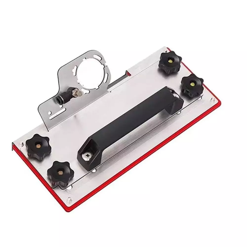 Jawsons Heavy-Duty Tile Chamfering & Cutting Guide 45° Big with Adjustable Depth, Stainless Steel & PP Base