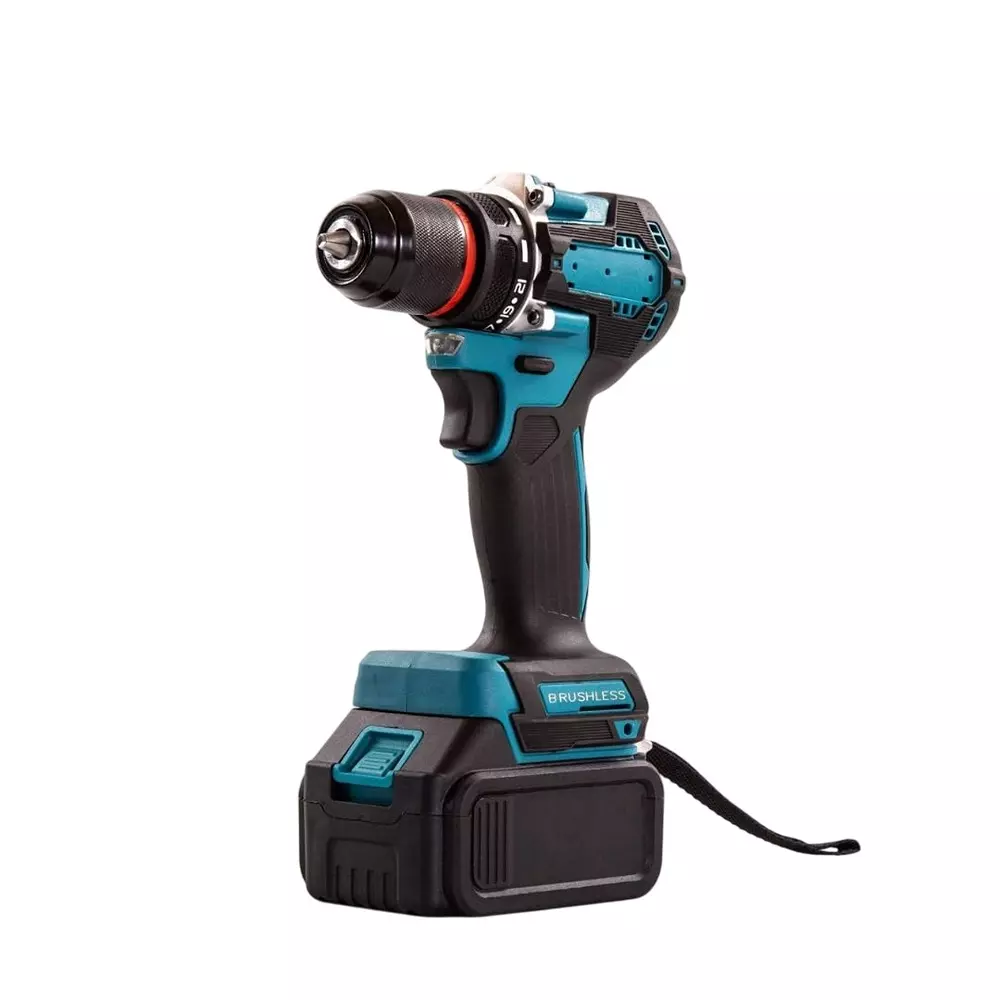 Jawsons Cordless Drill Machine 500 W Brushless Motor 10 mm Chuck Size with Powerful Lithium-ion Battery