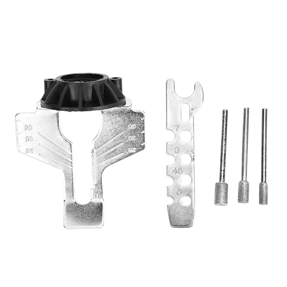 DY TOOLS Chainsaw Sharpening Attachment Kit High Speed Steel 70x50 mm with ABS Handle