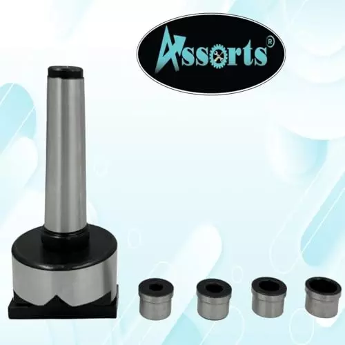 Assorts V-Boring-Adaptor Tool Steel Straight Morse Taper MT3 Shank 40 mm Max Dia