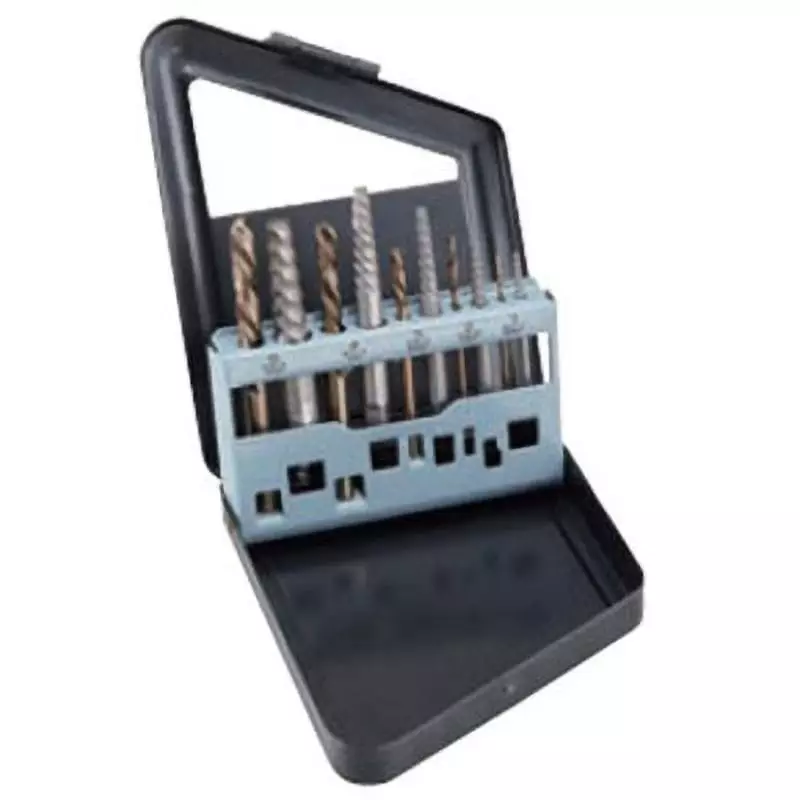 TONE Extractor Set Drill 5/64, 7/64, 5/32, 1/4, 19/64 Extractor NO1, NO2, NO3, NO4, NO5, ETS10 (Set of 10)