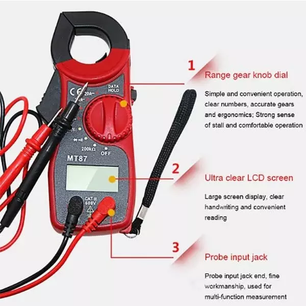 dy-tools-mt87-electronic-multimeter-digital-clamp-meter-tester-dc-ac-voltage-current-resistance-tester-lcd-multimeter-tools