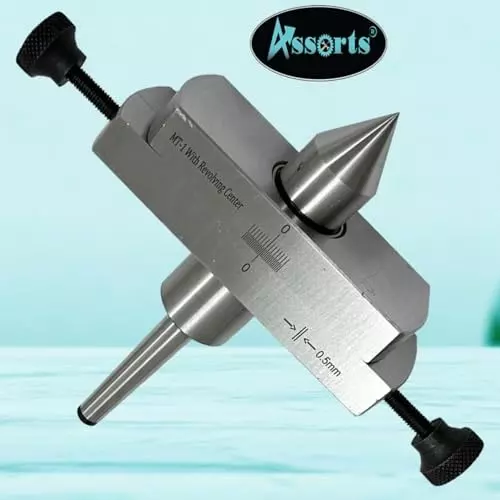 Assorts LATHE'S Tailstock Attachment Tool Steel & Alloy Steel Morse Taper 1MT for Metal-Turning In Taper Profile