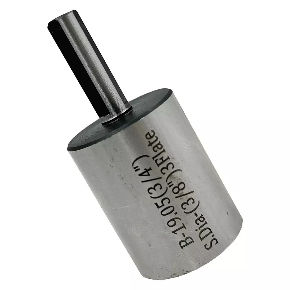 Assorts Annular Cutter Bit Alloy Steel Round Chuck Adapter Female Shank 6.35 mm (3/8 Inch) Thread 3 Jaw