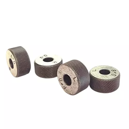 Assorts LH & RH Diagonal Fine Line Tool Steel 19x9.5x6.35 mm Size 0.4 mm Pitch (Pack of 4)